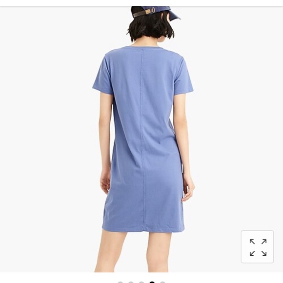 Jcrew t shirt dress in Navy - Picture 4 of 5